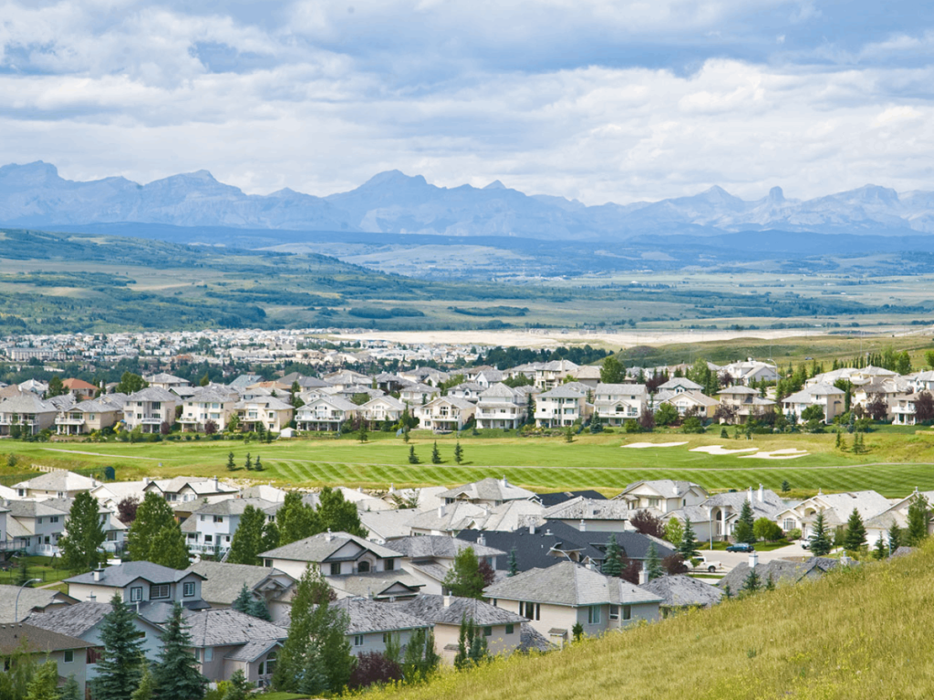 Cochrane, Alberta neighbourhood near Calgary