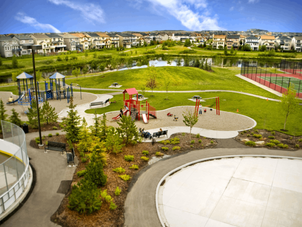 Copperfield neighbourhood in Calgary, Alberta
