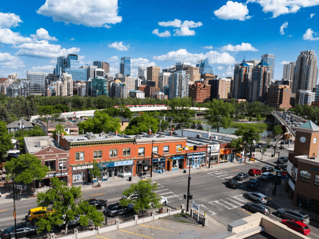 Kensington neighbourhood in Calgary, Alberta